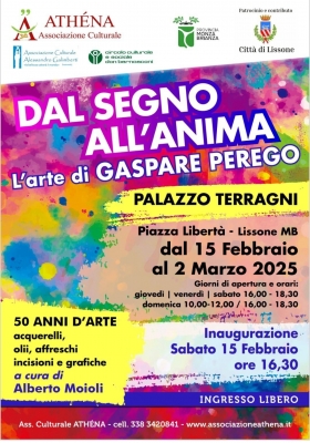 DA SABATO 15 FEBBRAIO - MOSTRA PERSONALE DEI 50 ANNI DI ARTE - www.peregogaspare.it